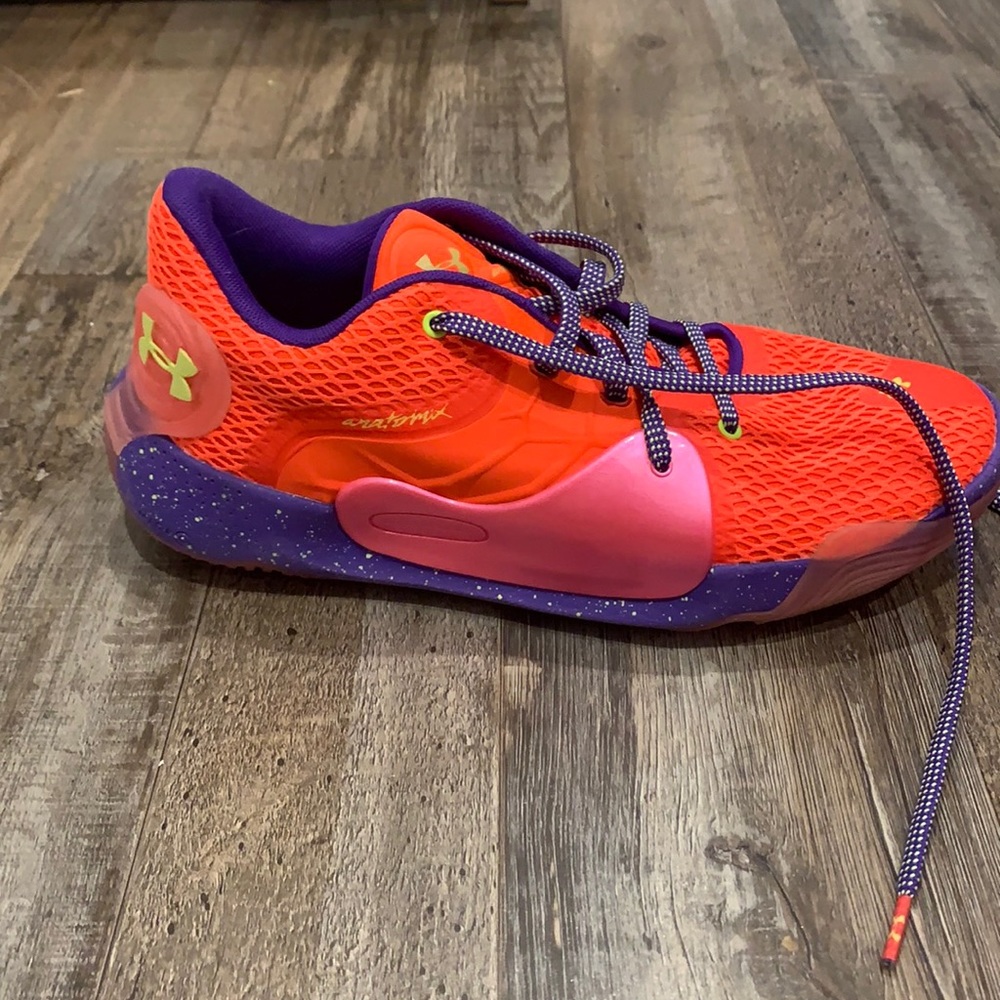 Unisex Neon under armor shoes